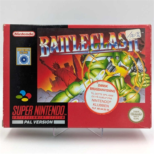 Battle Clash - Komplet i Æske - SNES - (SCN) (B Grade) (Genbrug)